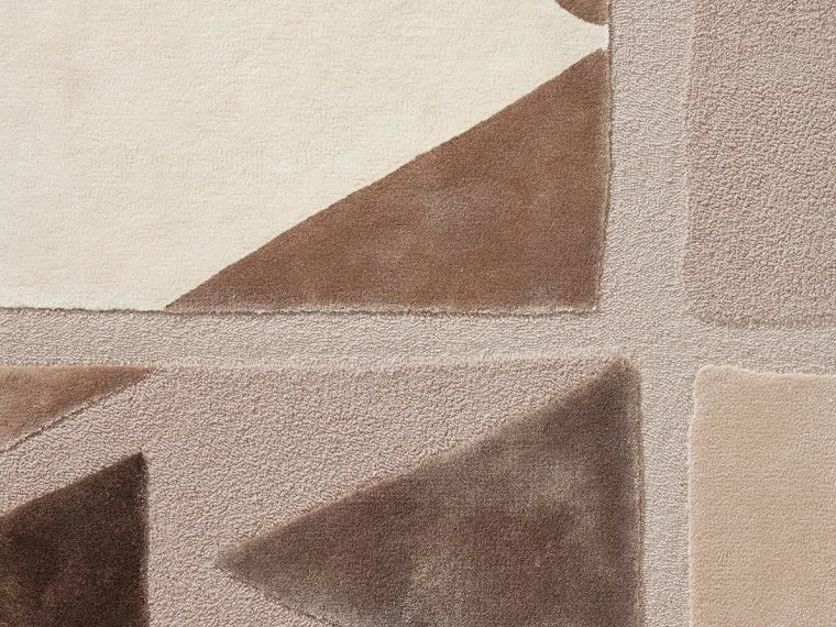 Nomadic Geometry Wool & Viscose Rug